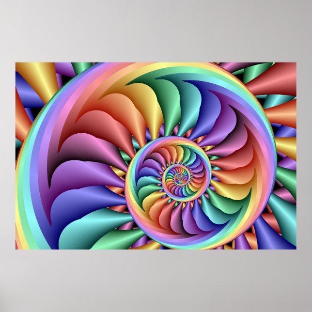 Poster Rainbow Sherbert (Frente)