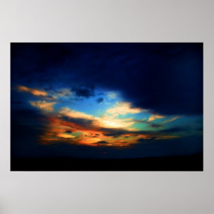 Póster Rainbow Sky