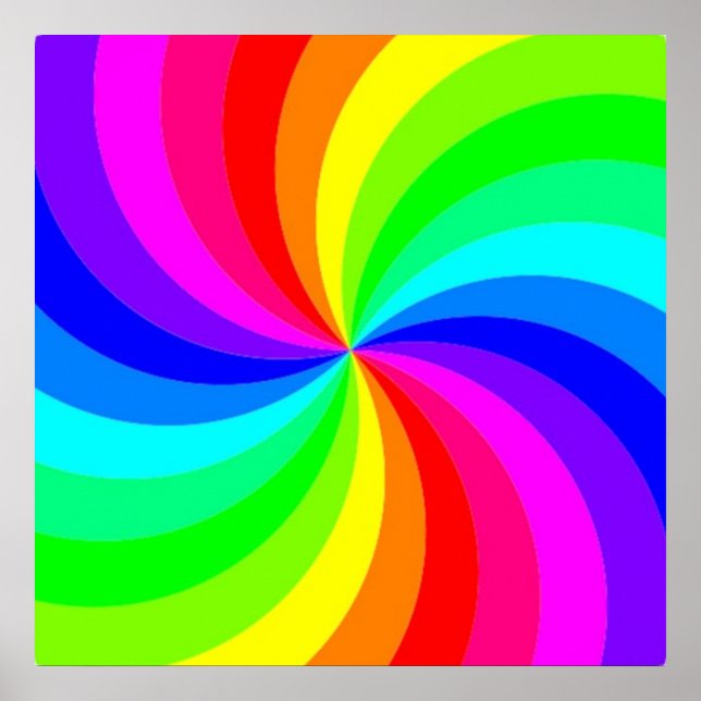 PÓSTER RAINBOW SPIRAL (Frente)
