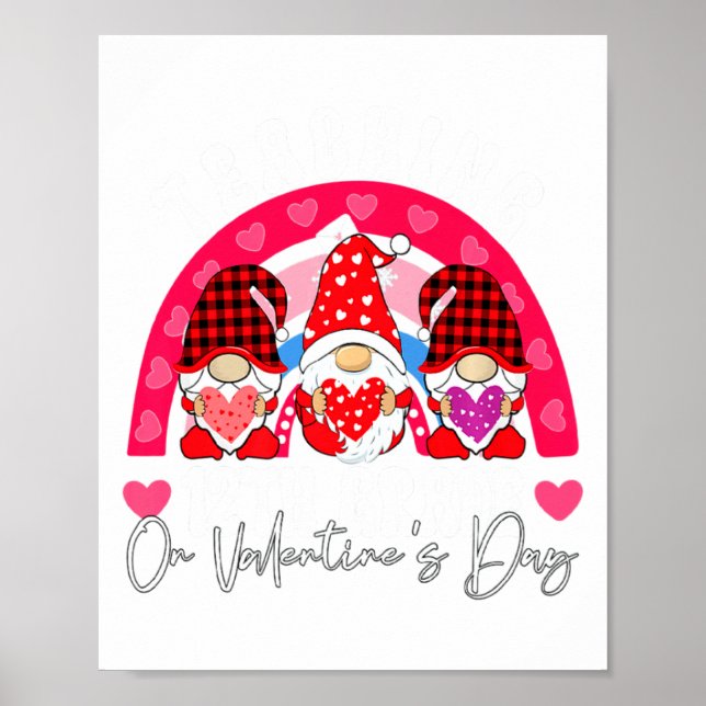 Poster Rainbow Teaching 12th Grade On Valentines Day Tea  (Frente)