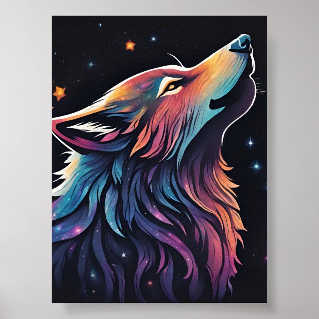 Poster Rainbow Wolf Soul: Um Conto Cósmico (Frente)