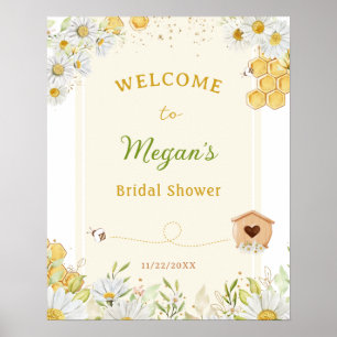 Poster Rainha Abelha Noiva para Abelha Chá de Panela