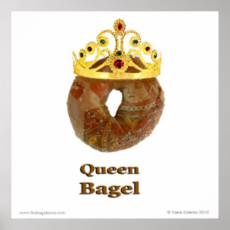Póster Rainha Bagel