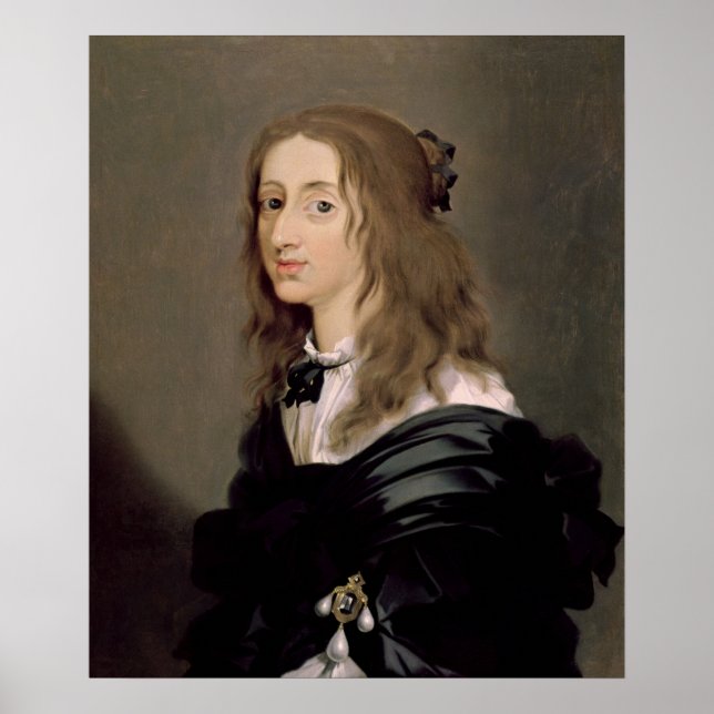 Póster Rainha Christina da Suecia 1652 (Frente)