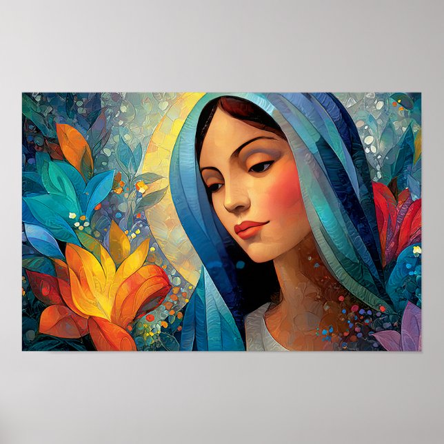 Poster Rainha da Alegria do Céu (Frente)