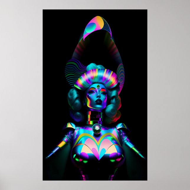 Poster Rainha da Beleza Invisível (Frente)