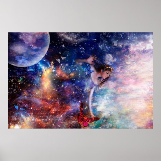 Póster Rainha da Borboleta (Frente)