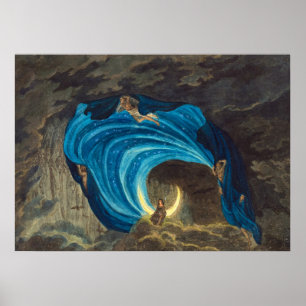 Poster Rainha da Cena Noturna de Simon Quaglio