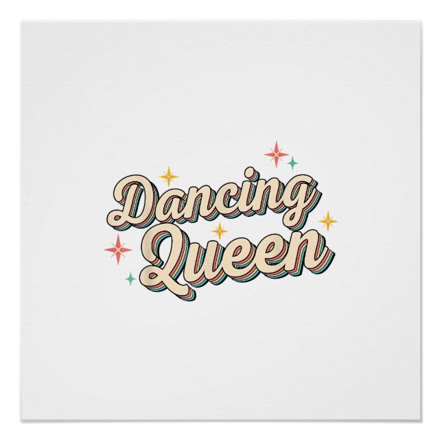 Póster Rainha da Dança (Frente)