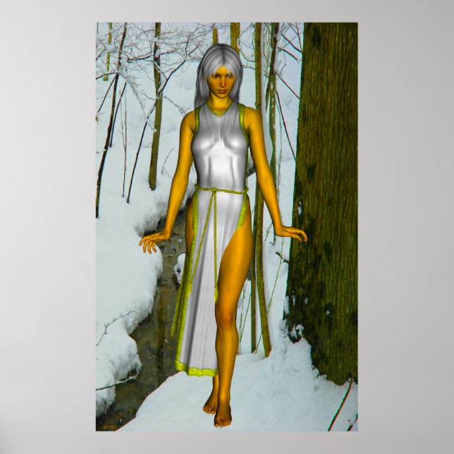 Póster Rainha da Neve (Frente)