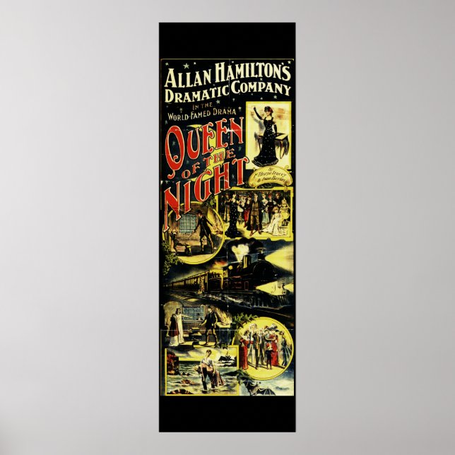 Poster Rainha da Ópera da Noite (Frente)