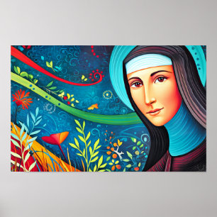Poster Rainha da Paz e Misericórdia
