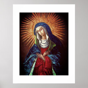 Poster Rainha da Pintura Original do Céu restaurada