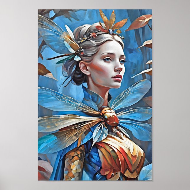 Poster Rainha Das Dragas (Frente)