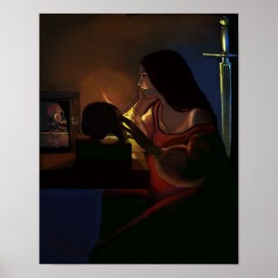 Poster Rainha das Espadas