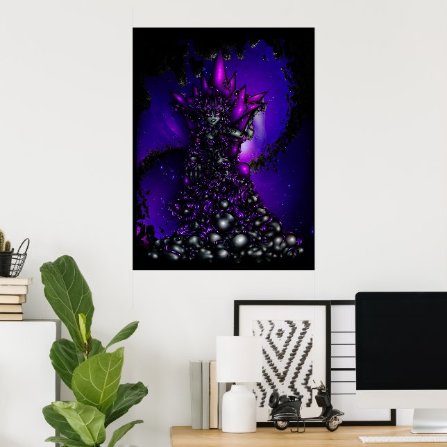 Poster Rainha das Pedras (Escritório em casa)