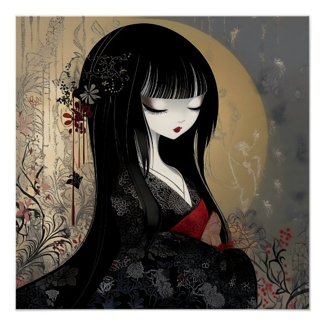 Póster Rainha de Animação Japonesa (Frente)