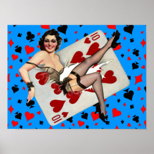 Póster Rainha de corações quebrados