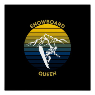 Póster Rainha de Neve