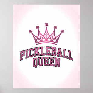 Poster Rainha de Picleball
