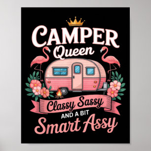 Poster Rainha do Acampamento Cly Sy Inteligente Y Acampan