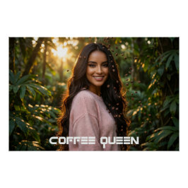 PÓSTER RAINHA DO CAFÉ