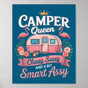 Poster Rainha do Campista Cly Sy Inteligente Y Camng Rv M