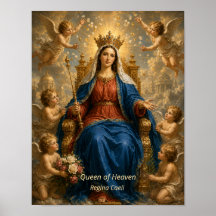 Rainha do Céu da Virgem Maria Santíssima Arte