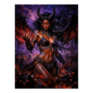 Póster Rainha do Inferno Lilith