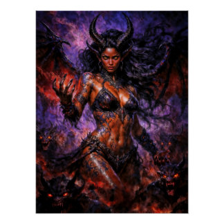 Póster Rainha do Inferno Lilith