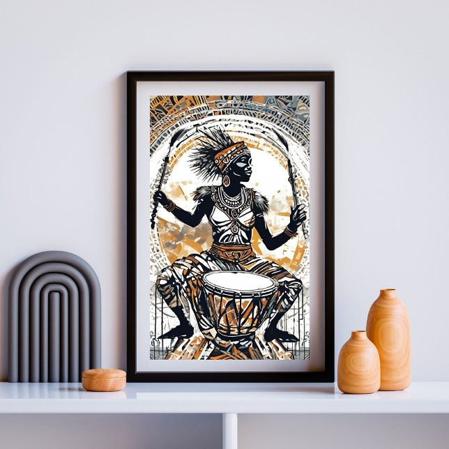Poster Rainha do Ritmo em Movimento (Criador carregado)