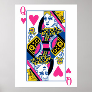 Poster Rainha dos corações