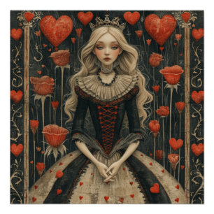 Póster Rainha dos Corações da Maravilha: Amante do Coraçã