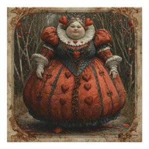 Póster Rainha dos Corações da Maravilha: Raiva Real