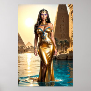 Poster Rainha Dourada do Nilo