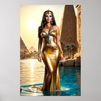 Poster Rainha Dourada do Nilo