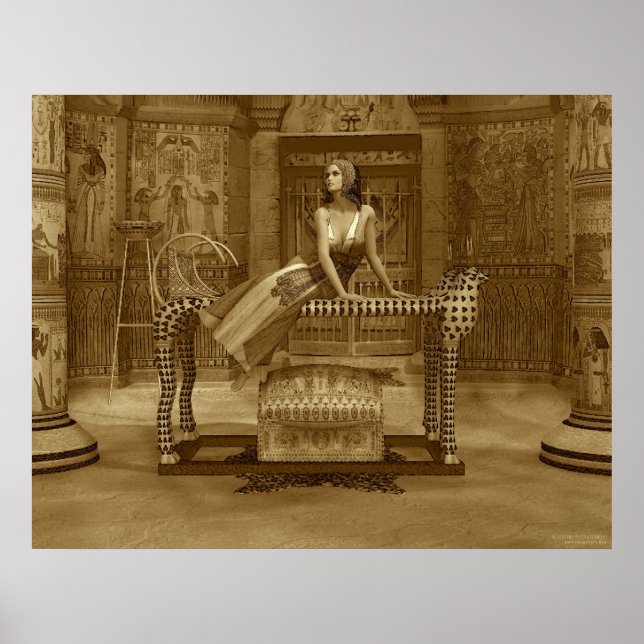 Poster Rainha Egípcia (Frente)