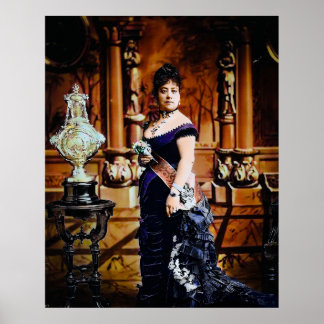 Poster Rainha Emma 1880