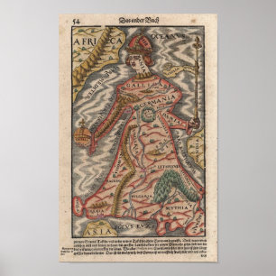 Póster Rainha Europa