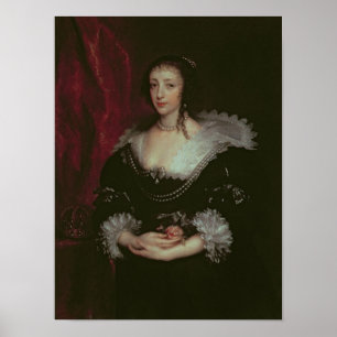 Poster Rainha Henrietta Maria