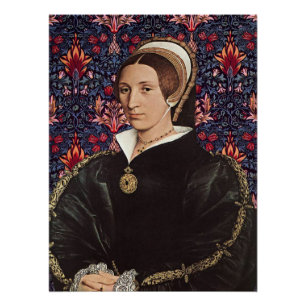 Póster Rainha Katherine Howard da Inglaterra Retrato