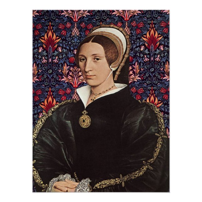 Póster Rainha Katherine Howard da Inglaterra Retrato (Frente)