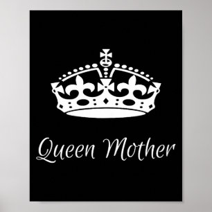 Poster Rainha mãe dia das mães mamãe avó