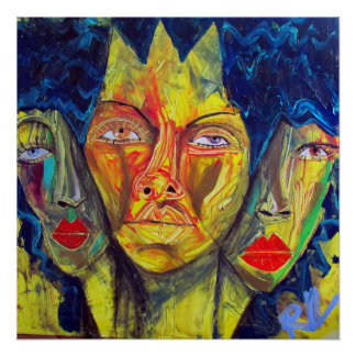 Póster Rainha natural