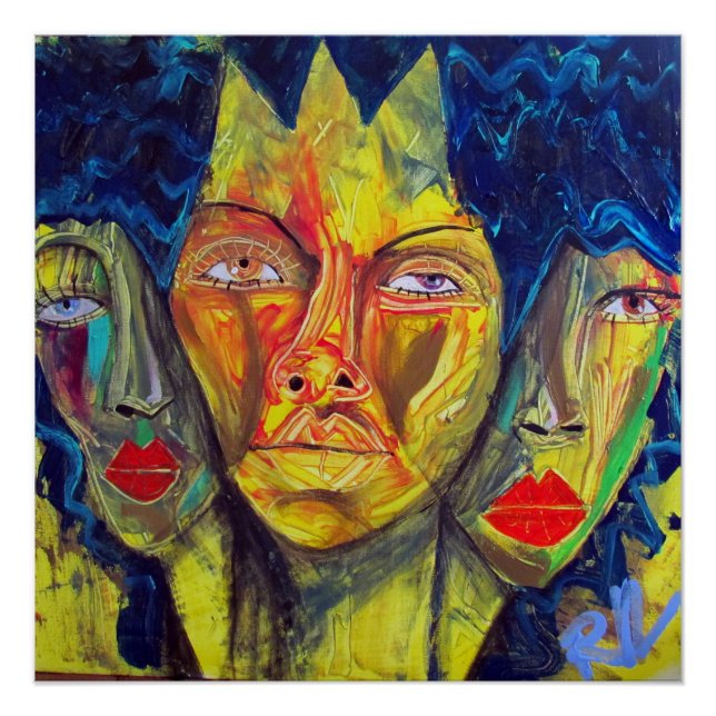 Póster Rainha natural (Frente)