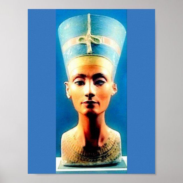 Póster Rainha Nefertiti (Frente)