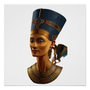 Póster Rainha Nefertiti