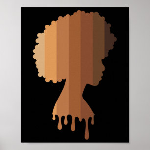 Poster Rainha Negra História Negra Mês Blm Junteen