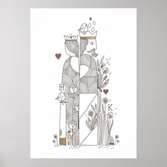 Poster Rainha+Rei (Frente)