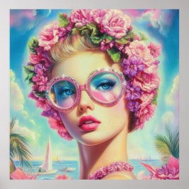 Poster Rainha Tropical Glamor